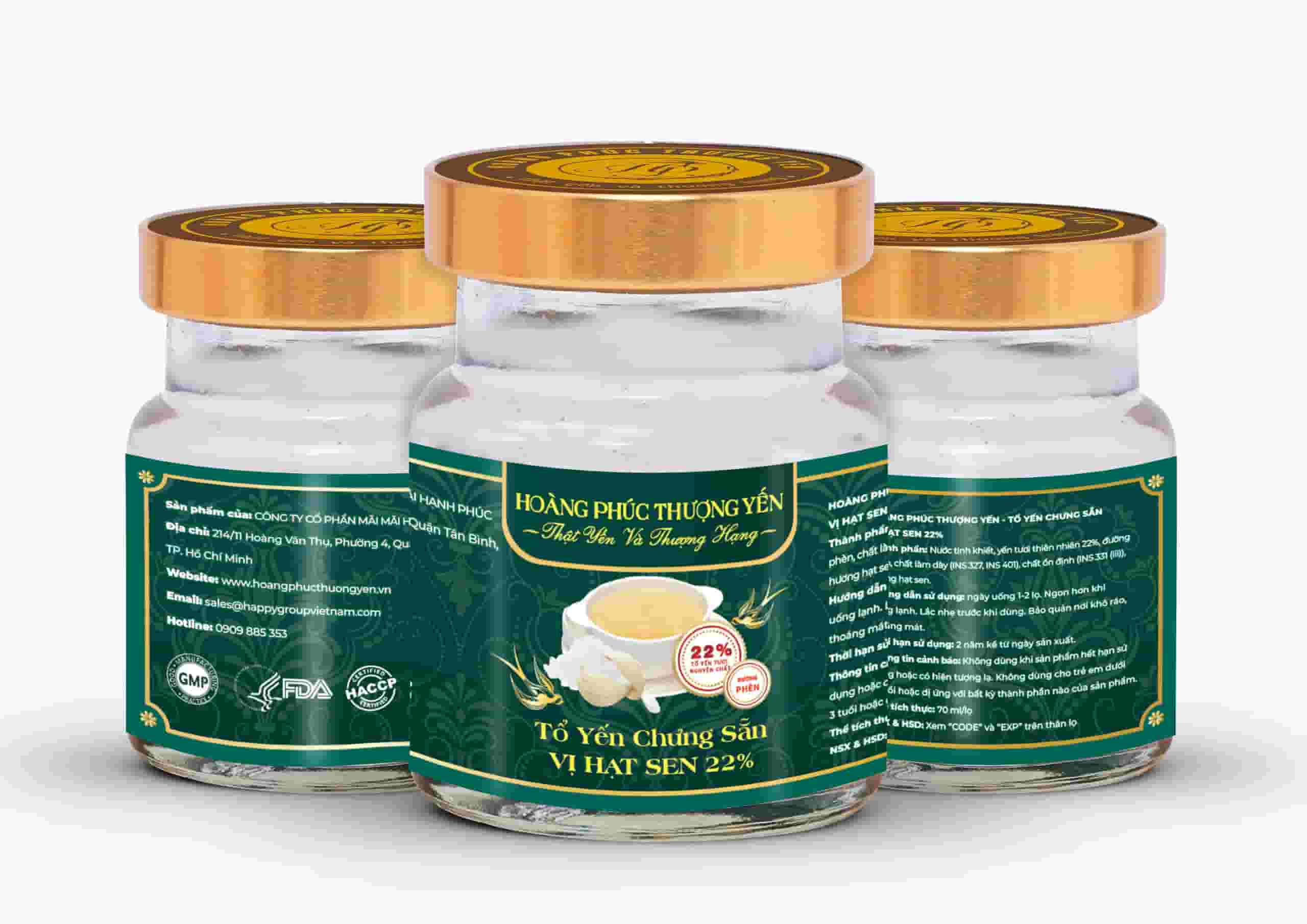 yến lọ lẻ vị hạt sen - nén